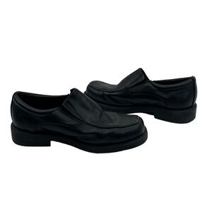 Smart Fit Black Loafers Size 10 1/2 Boy’s